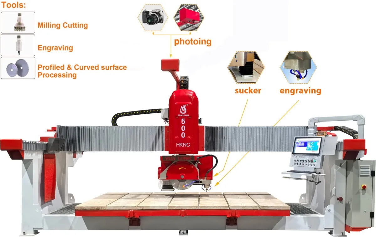 Пятиосевой мостовой станок по камню11 (5)