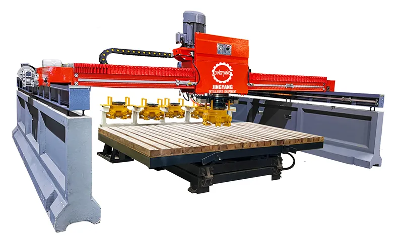 Мостовой одноголовочный станок для полировки мрамора12345